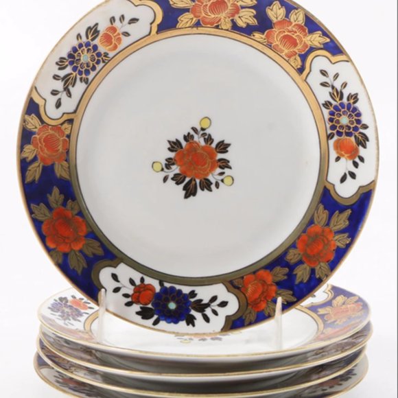 Noritake Imari Serving dish and five plates - Picture 5 of 7